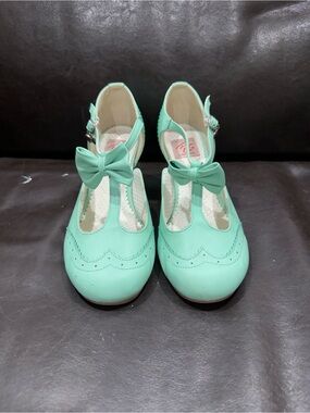 Pin Up Couture Flapper-11 T-strap pumps sz 10 | retro